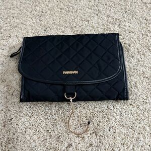 Black Quilted Travel Bag